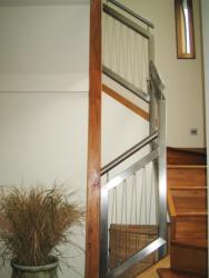 Stainless steel bannister
